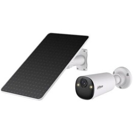 Dahua 4MP bullet 4G solar security camera kit 2560x1440 H.265 IP66 battery WiFi