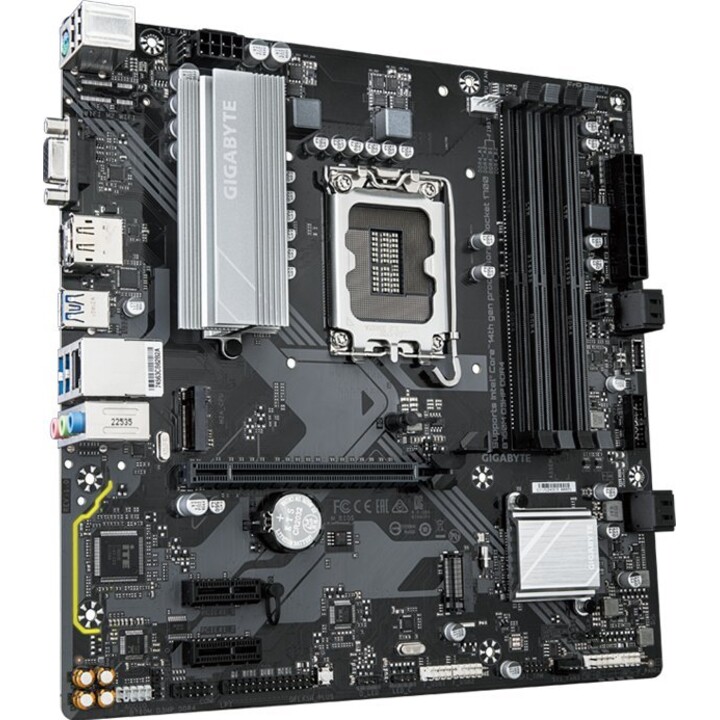 Placa-mãe GIGABYTE B760MGXDDR4GEN5 LGA1700 Micro ATX B760 DDR4 4 ranhuras 128GB 5333MHz