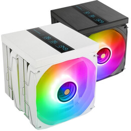 Fan with Heatsink Mars Gaming MCPU-LCDPRO/ 12cm/ White