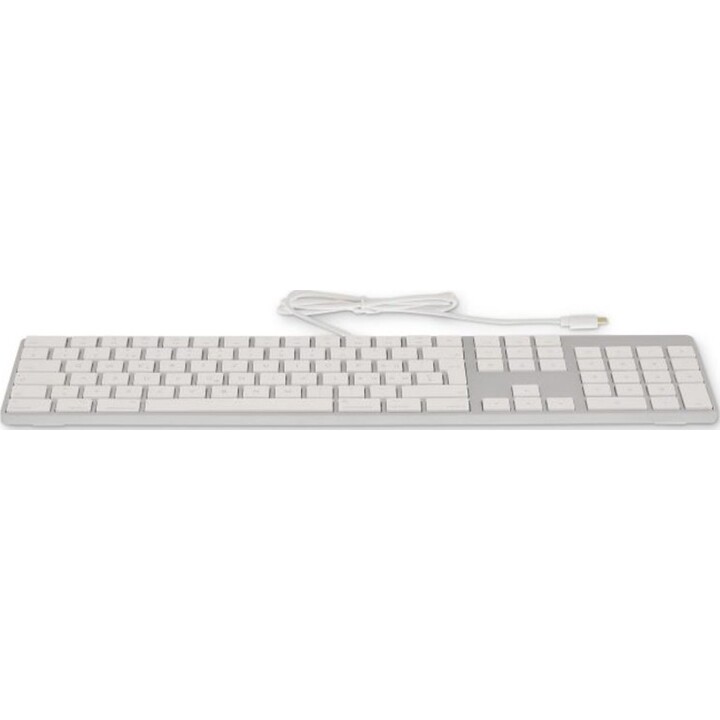 LMP USB-C Keyboard with Numeric Keypad Silver, FR (Azerty)