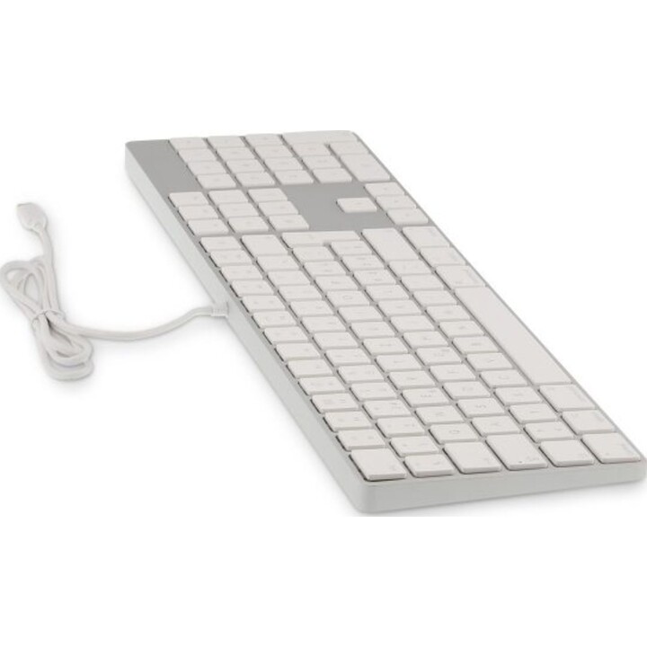 LMP USB-C Keyboard with Numeric Keypad Silver, FR (Azerty)