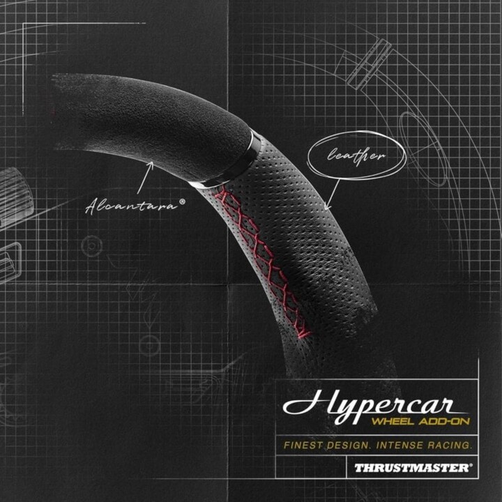 Thrustmaster Hypercar Wheel Premium Steering Wheel Rim Accessory