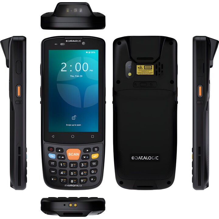 Datalogic Memor K20 946200001 Wi-Fi5, pantalla de 4", BT V5, 4GB RAM/64GB Flash, Cámara 13MP, 2D Imager