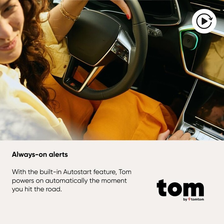 GPS para automóvel Alerta de estrada Tom/1TA0.002.00 Tomtom