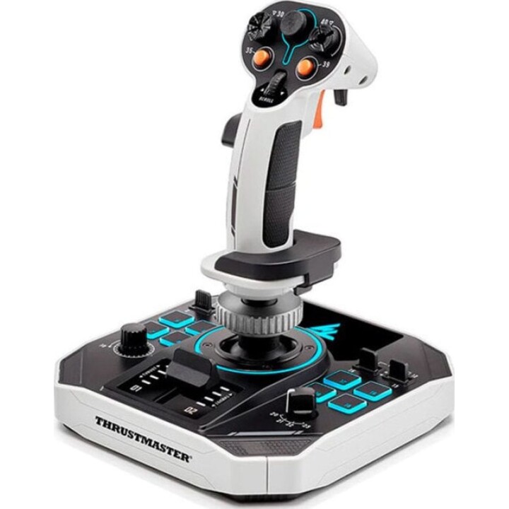 Thrustmaster Sol-R 1 Flight Stick, 44 botões programáveis, 3 eixos analógicos, LED, PC USB C