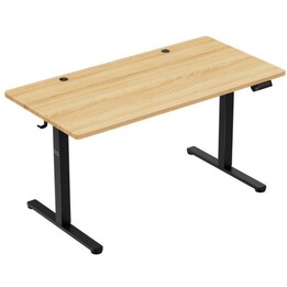 Mark Adler LEADER 7.3 CRAFT elektrisches Stehpult 140x70cm 72-118cm Höhe ErgoHub Flex Holzwerkstoffausführung