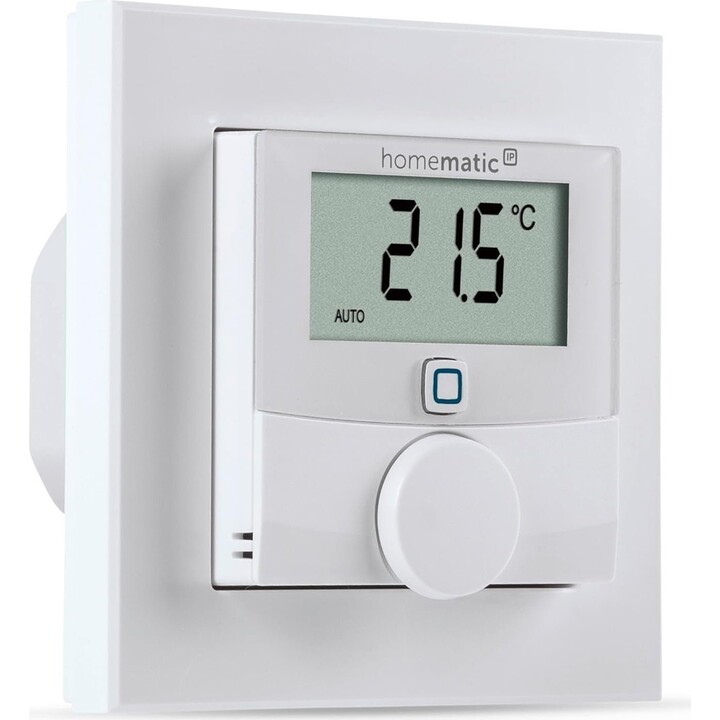 Thermostat mural Homematic IP avec sortie de commutation pour interrupteurs de marque