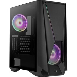 Aerocool VISORBK Boîtier Gaming mid-tower E-ATX noir 230x502x491mm SPCC/acier/ABS