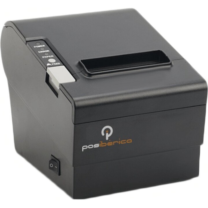 Posiberica P80 Plus IDRO80P8D Impressora térmica de recibos de 80 mm com corte automático de 250 mm/s