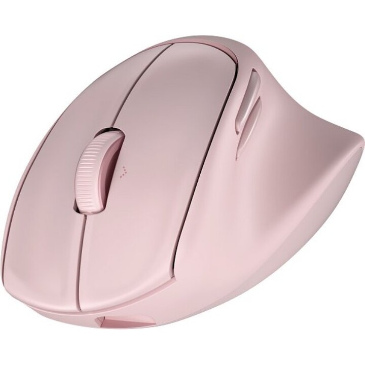 HP Tilt 720m BH7N4AA#ABB ergonomic pink wireless mouse SuperCapacitor 120g