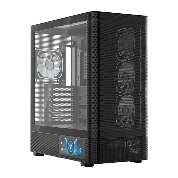 MODECOM Computer Case Volcano AQ400 ARGB Midi Noir