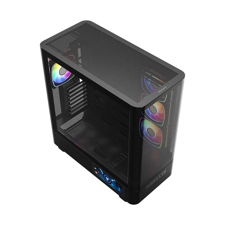 MODECOM Volcano AQ400 ARGB Midi Computer Case Black