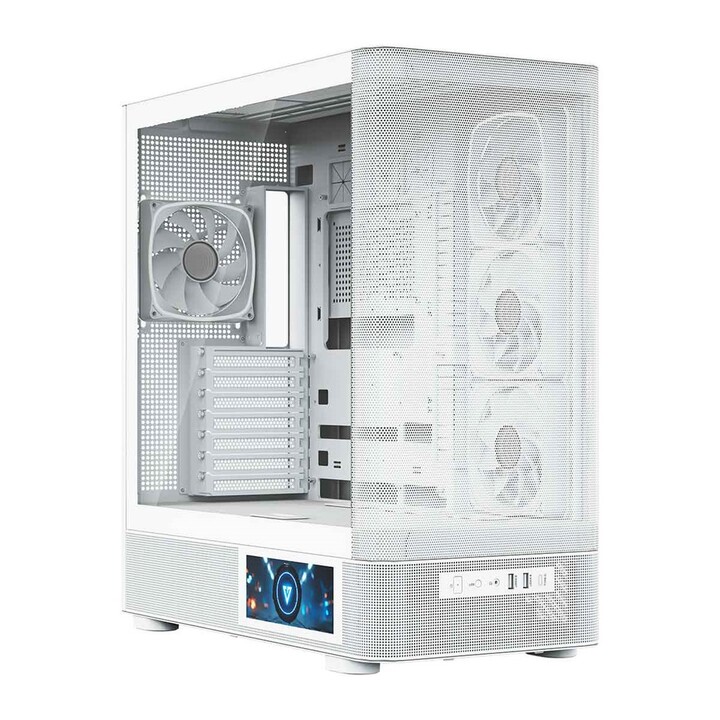 MODECOM Volcano AQ400 ARGB Midi Computer Case White