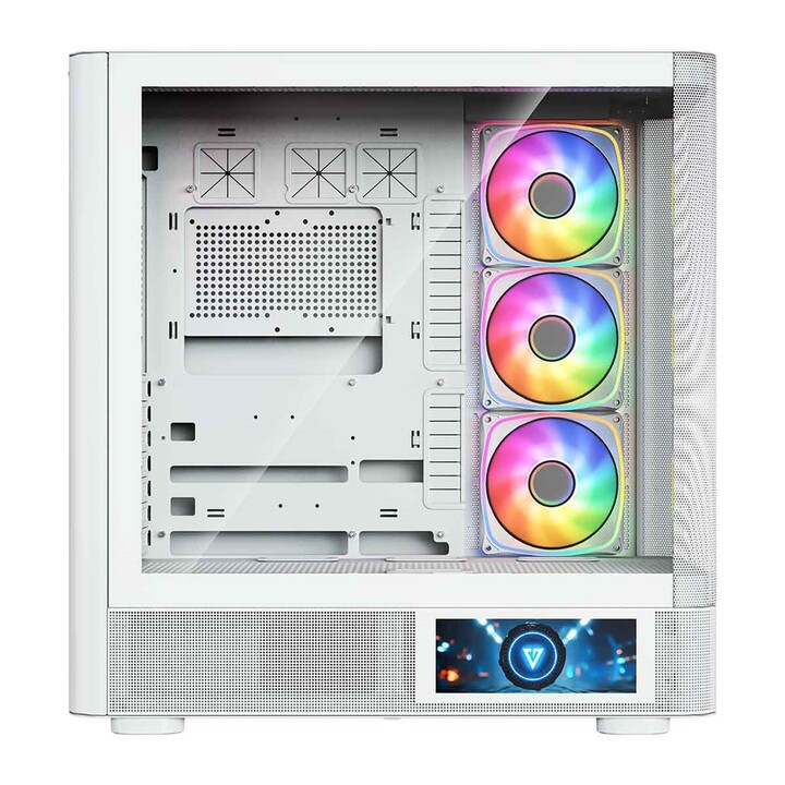 MODECOM Volcano AQ400 ARGB Midi Computer Case White
