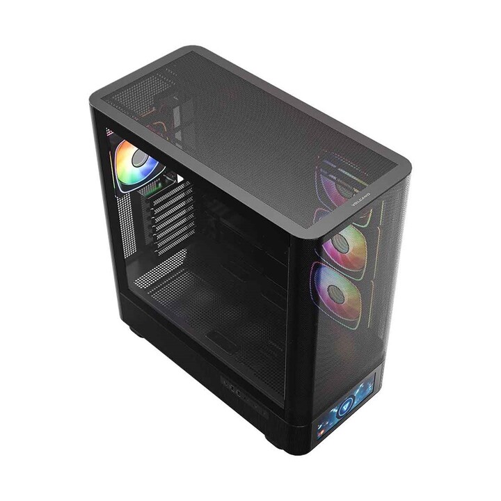 MODECOM Volcano AQ500 ARGB Midi Computer Case Black