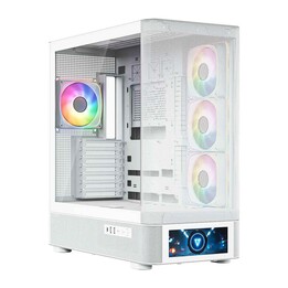 Gabinete para computador MODECOM Volcano AQ500 ARGB Midi Branco