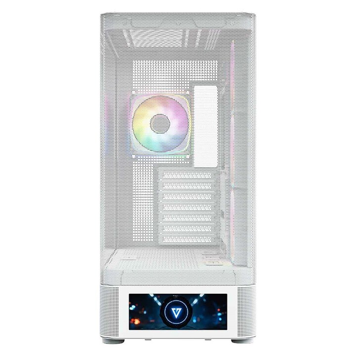 Computergehäuse MODECOM Volcano AQ500 ARGB Midi Weiß