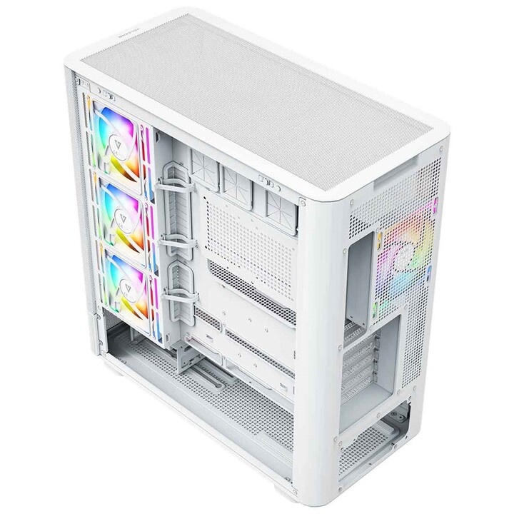 MODECOM Volcano AQ500 ARGB Midi White Computer Case