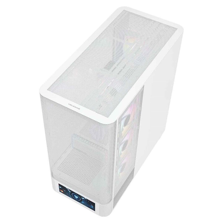 MODECOM Volcano AQ500 ARGB Midi White Computer Case