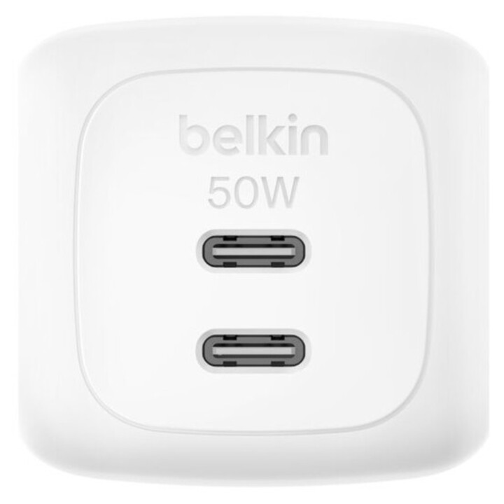 Belkin - WCH019kqWH Carga rápida universal de CA blanca para interiores