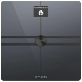 Báscula de baño - WITHINGS 3700546708015, Peso máximo 200 kg, Pilas AAA, Indicador de índice de masa corporal (IMC), Bluetooth, 