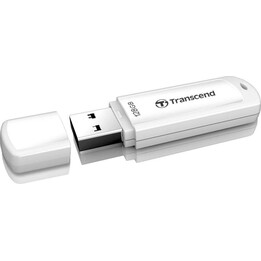 Transcend JetFlash 700/730 128GB Speichereinheit, Weiß