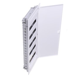 KUNSTSTOFF-INSTALLATIONSGEHÄUSE MIT METALLTÜR, BÜNDIG MONTIERT, IP40, 5 REIHEN, 60 NOARK PM-MODULE