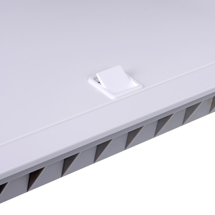 PLASTIC INSTALLATION ENCLOSURE WITH METAL DOOR, FLUSH-MOUNTED, IP40, 5 ROWS, 60 NOARK PM MODULES