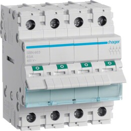 Hager SBN463 Stromunterbrecher 4 4 Modul(e)