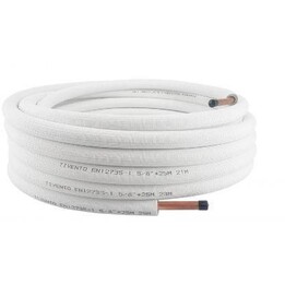 Copper Pipe in 3/8 circle, 25 m Tivento Flex