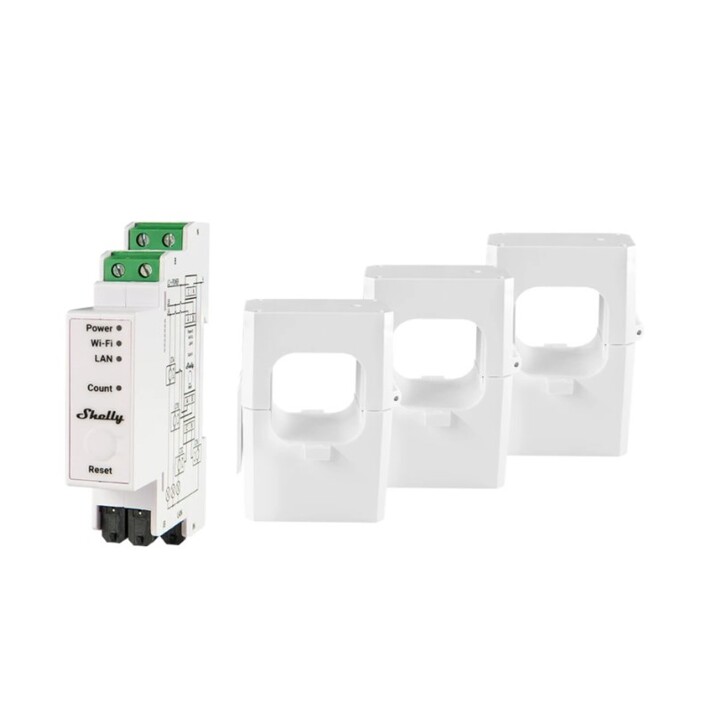 Shelly Pro 3EM-400A compteur Secteur