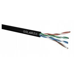 Câble d'installation Solarix CAT5E UTP PE FC
