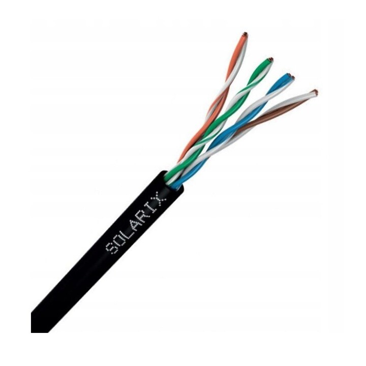 Câble d'installation Solarix CAT5E UTP PE FC