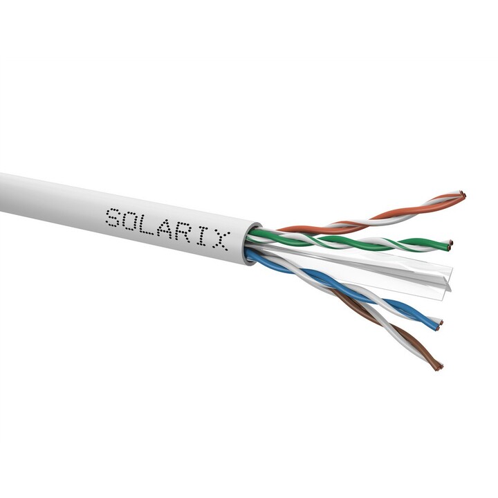 Solarix CAT6 UTP PVC Eca 305m Installation Cable