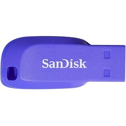 SanDisk Cruzer Blade 64GB USB Flash Drive, Blue