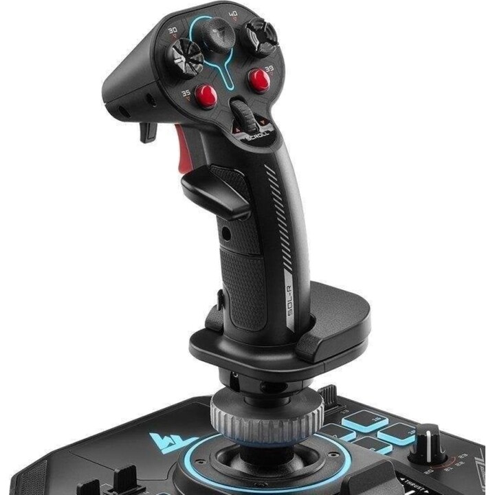 Thrustmaster Sol-R 4 HOTAS Joystick and Accelerator for PC