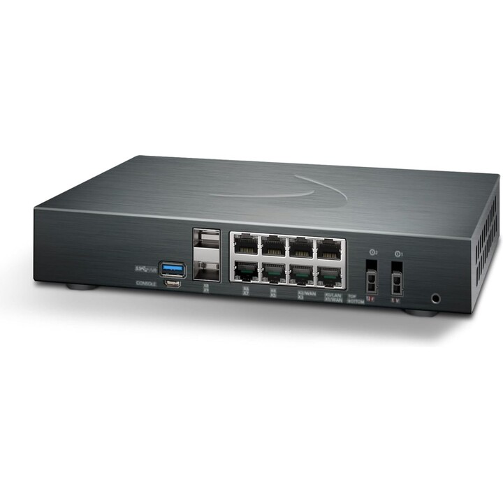 Cortafuegos SonicWall TZ680 03-SSC-7003 Gen8 8x1GbE 2x10G SFP 5Gbps FW 3Gbps IPS 2,5Gbps VPN