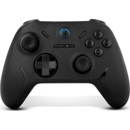 Krom Kadoer Controlador Bluetooth v5.0 Dual Vibration Turbo PC Switch Android iOS Preto