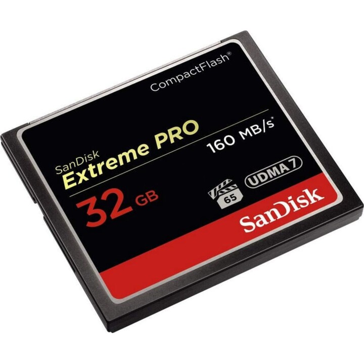 SanDisk Extreme PRO CompactFlash 32GB Memory Stick