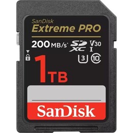 SanDisk Extreme Pro SDXC 1TB UHS-I U3 V30 Class 10 Memory Card