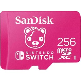 SanDisk MicroSDXC 256 GB UHS-I para Nintendo Switch Edición Fortnite