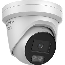 Hikvision DS-2CD2387G3-LIS2UY/SRB 8MP ColorVu turret camera 4K 3840x2160 30fps 2.8mm lens WDR 130dB hybrid light