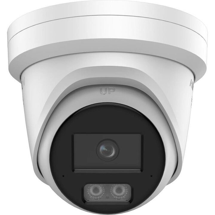 Hikvision DS-2CD2387G3-LIS2UY/SRB Cámara de torreta ColorVu de 8MP 4K 3840x2160 30fps Objetivo de 2,8mm WDR 130dB luz híbrida