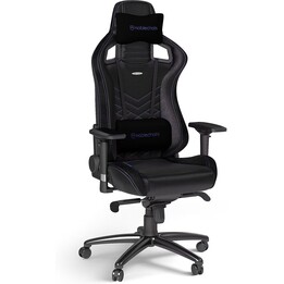 noblechairs EPIC NBL-PU-BLU-002 sedia da gioco nero/blu