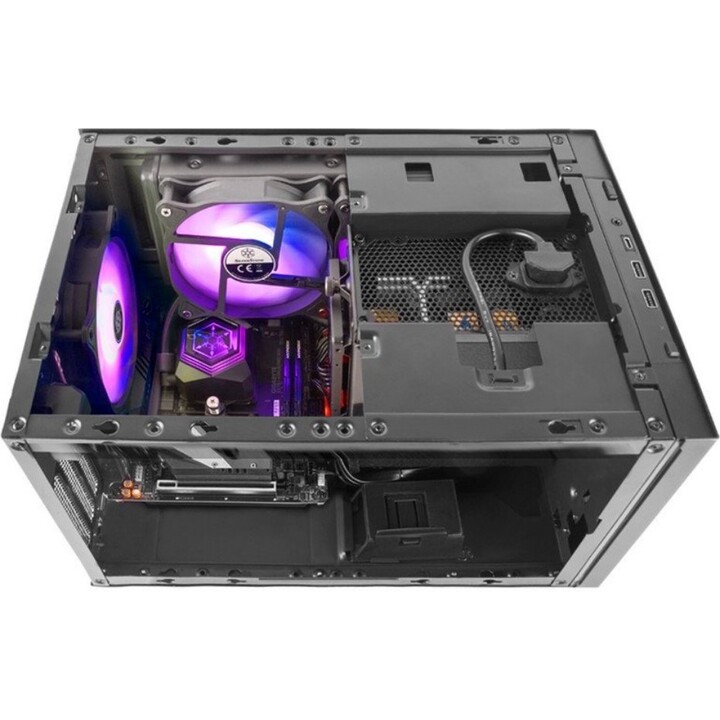 SilverStone SUGO 15 SST-SG15B Boîtier aluminium Mini-ITX 330mm GPU 182mm cooler