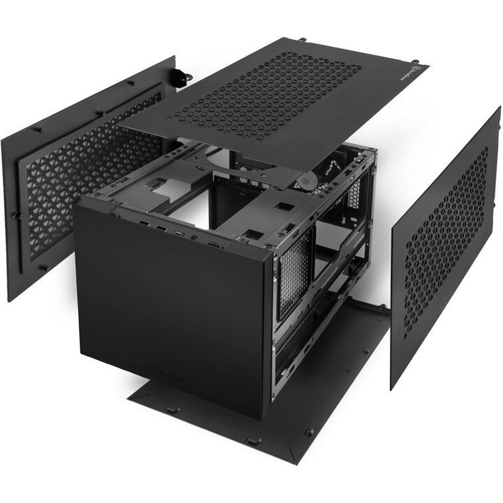 SilverStone SUGO 15 SST-SG15B Boîtier aluminium Mini-ITX 330mm GPU 182mm cooler