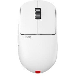 Pulsar PX2HES22 Rato para jogos sem fios com corcunda alta PAW3395 4K/8K polling OLED branco