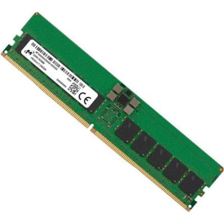 Micron 16GB DDR5-6400 RDIMM 1Rx8 288-pin PC5-51200 CL52 ECC Registered