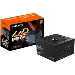 Gigabyte UD850GM PG5W 850W 80+ Gold ATX3.0 PCIe5 12VHPWR vollmodular HYB Lüfter weiß