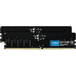 Crucial 64GB 2x32GB DDR5-5600 UDIMM CL46 1.1V XMP3